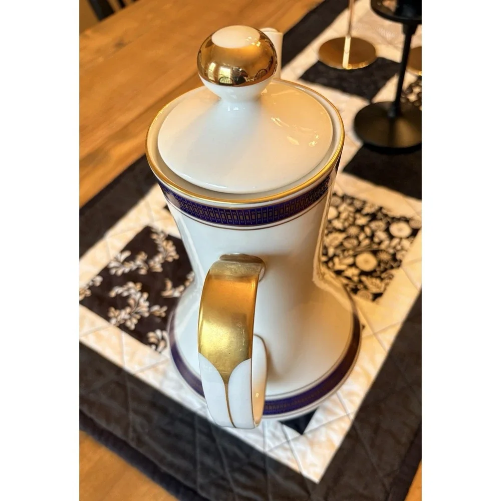 Eschenbach Echt‎ Kobalt - Coffee Pot Blue And Gold